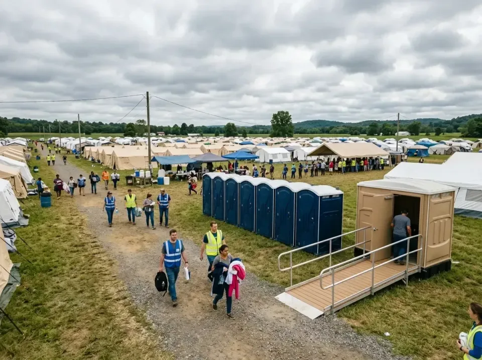 disaster-relief-camp-restrooms-010 — frequently asked questions, Dumpster & Portable Bathrooms Rental in Franklin, MI